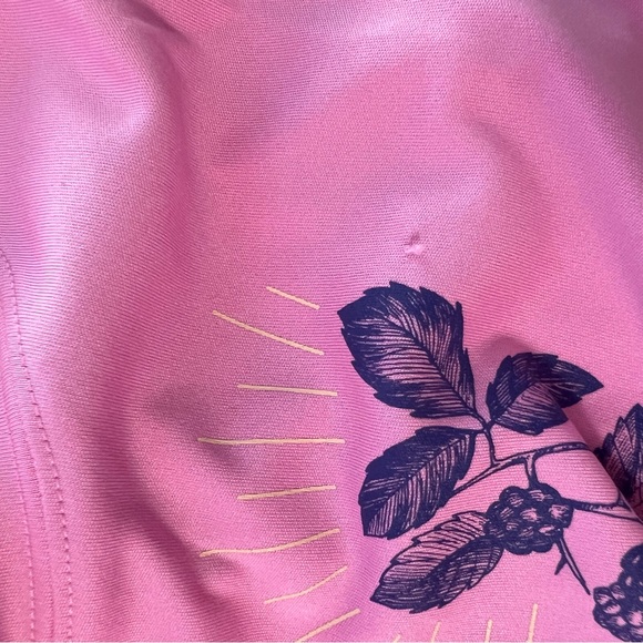 NWT All In Motion Girl's Pink Floral Performance Graphic Tee S  6-6X - Picture 12 of 14